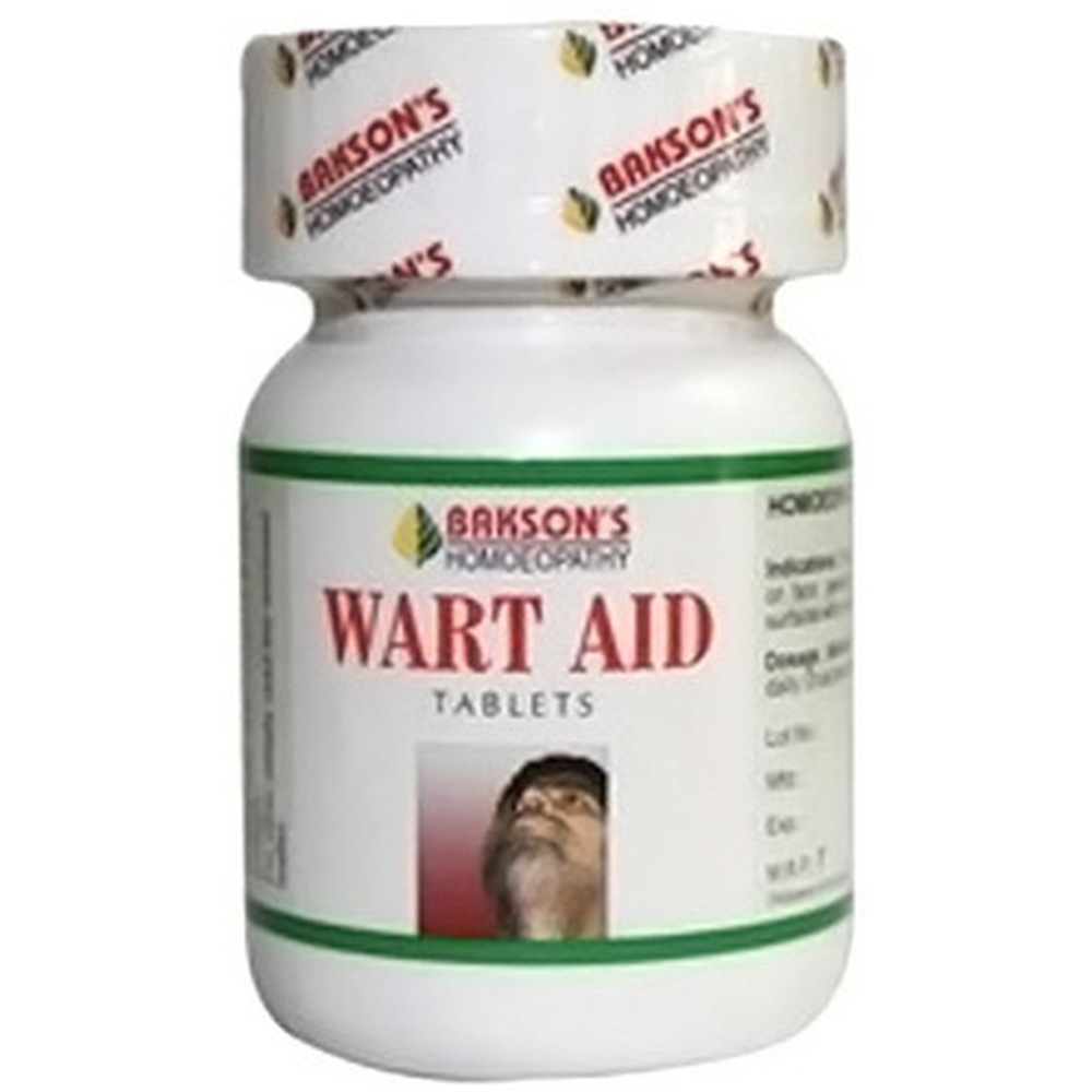 Bakson Wart Aid Tablets 75tab Bakson Wart Aid Tablets 75tab