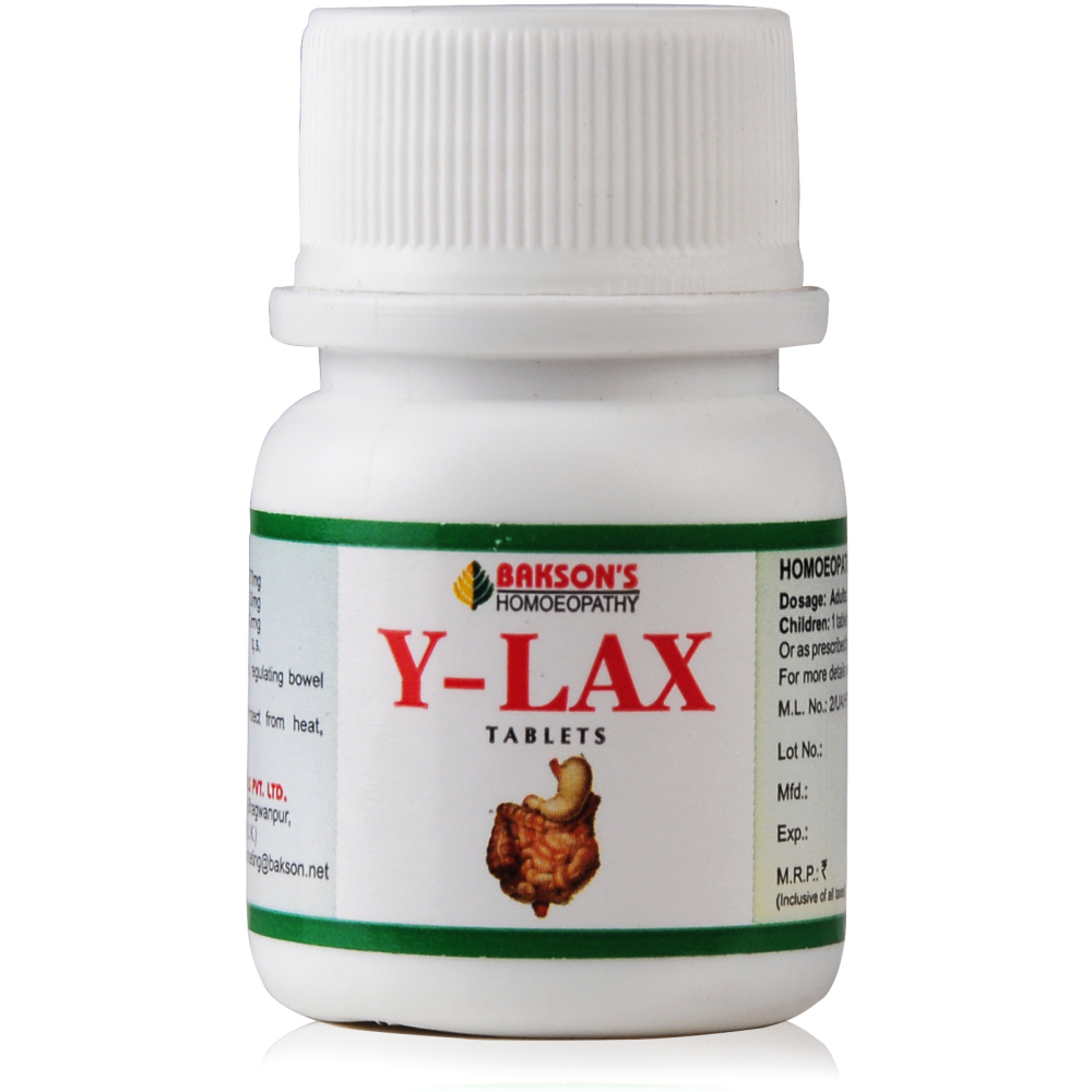 Bakson Y Lax Tablets 75tab Bakson Y Lax Tablets 75tab