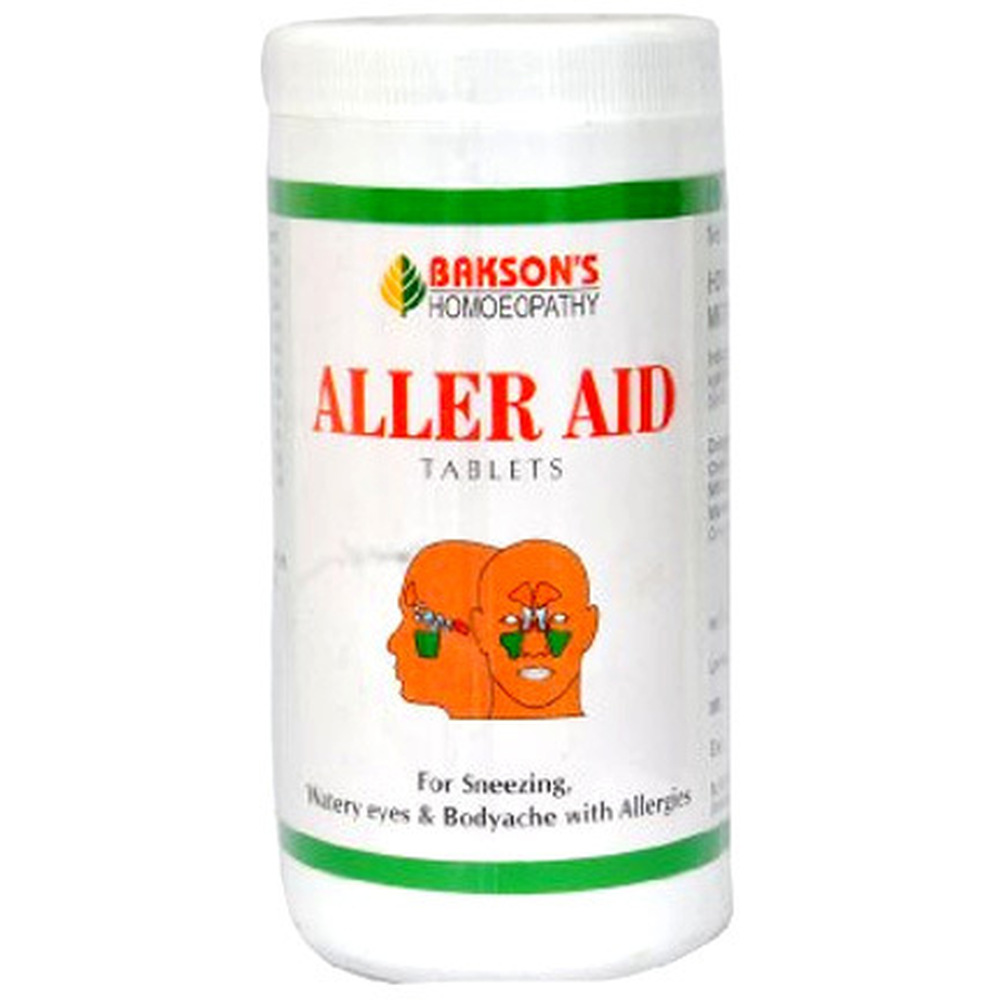 Bakson Aller Aid Tablets 200tab Bakson Aller Aid Tablets 200tab