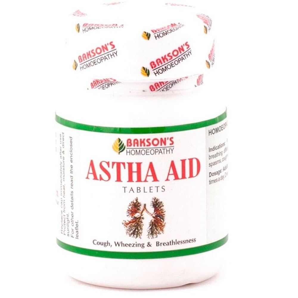 Bakson Astha Aid Tablets 75tab Bakson Astha Aid Tablets 75tab