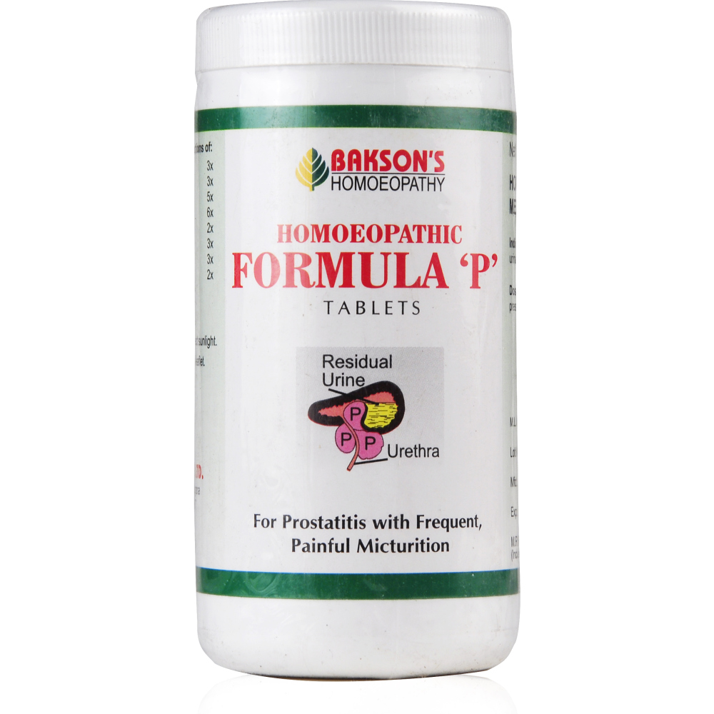 Bakson Formula P Tablets 200tab Bakson Formula P Tablets 200tab