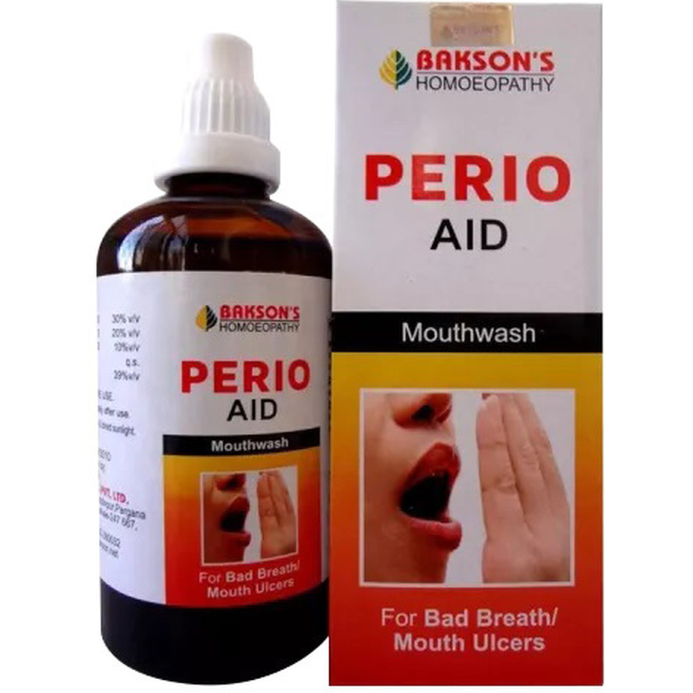 Bakson Perio Aid Mouth Wash 100ml Bakson Perio Aid Mouth Wash 100ml