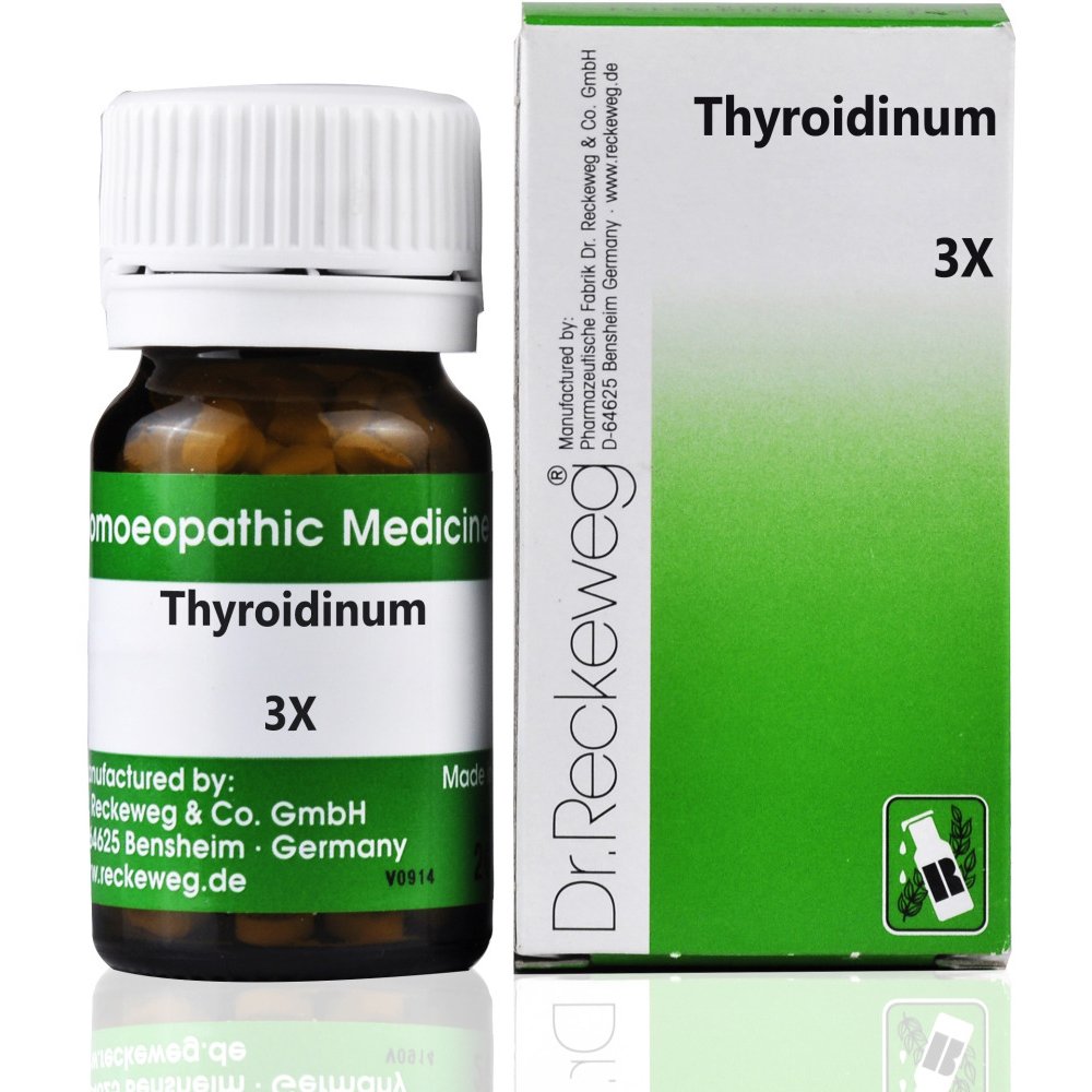 Dr. Reckeweg Thyroidinum 3X 20g Dr. Reckeweg Thyroidinum 3X 20g