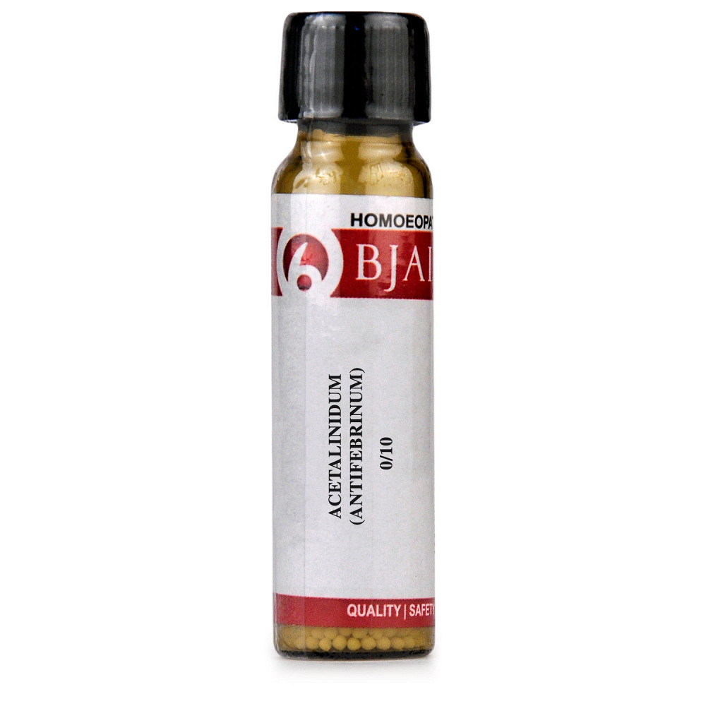 B Jain Acetalinidum Antifebrinum LM 0/10 6g B Jain Acetalinidum Antifebrinum LM 0/10 6g