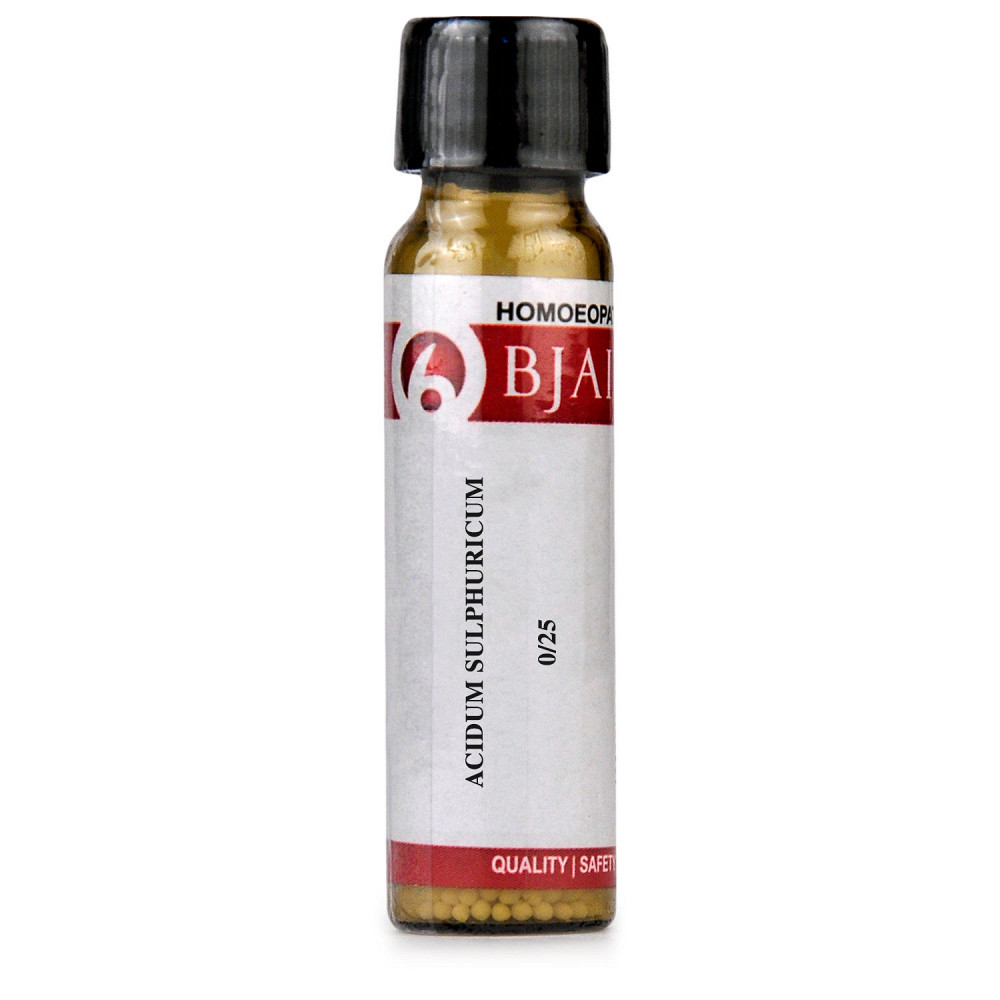B Jain Acidum Sulphuricum LM 0/25 6g B Jain Acidum Sulphuricum LM 0/25 6g