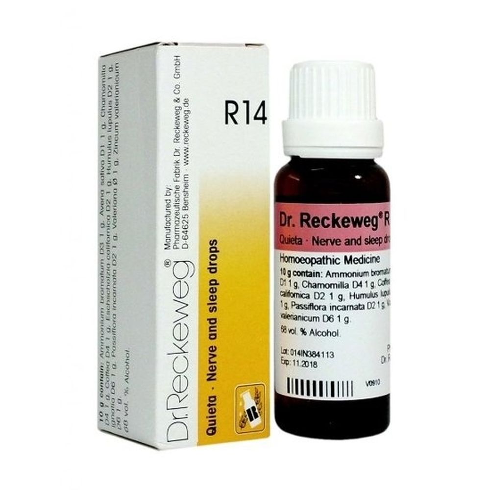 Dr. Reckeweg R14 Quieta 22ml Dr. Reckeweg R14 Quieta 22ml
