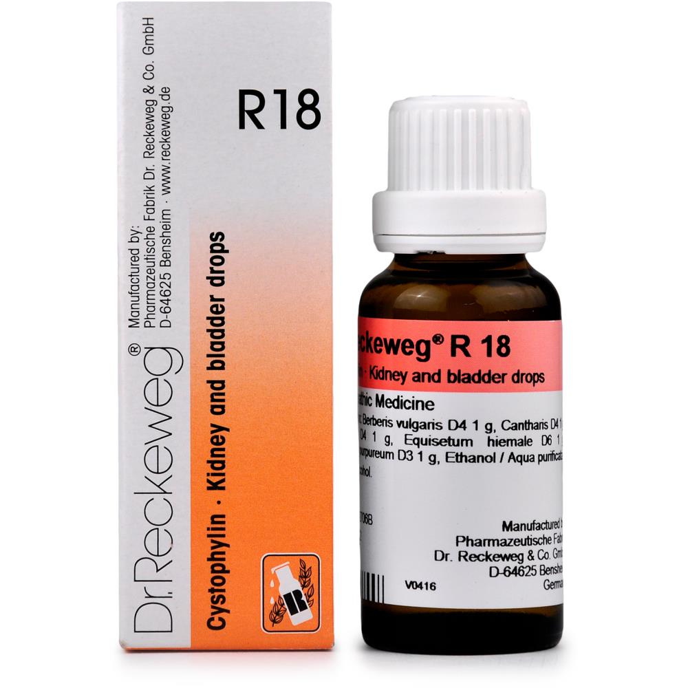 Dr. Reckeweg R18 Cystophylin 22ml Dr. Reckeweg R18 Cystophylin 22ml