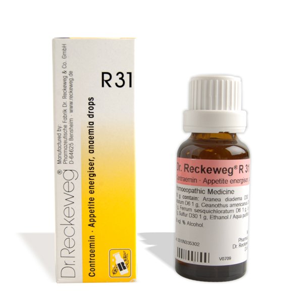 Dr. Reckeweg R31 Contraemin 22ml Dr. Reckeweg R31 Contraemin 22ml