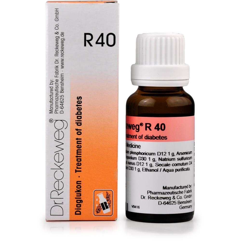 Dr. Reckeweg R40 Diaglukon 22ml Dr. Reckeweg R40 Diaglukon 22ml