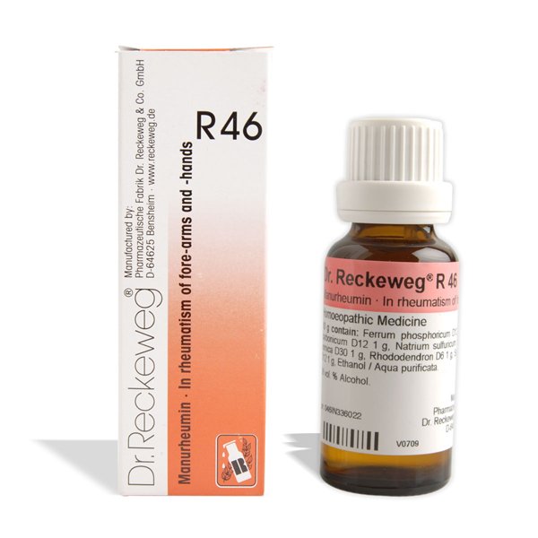 Dr. Reckeweg R46 Manurheumin 22ml Dr. Reckeweg R46 Manurheumin 22ml