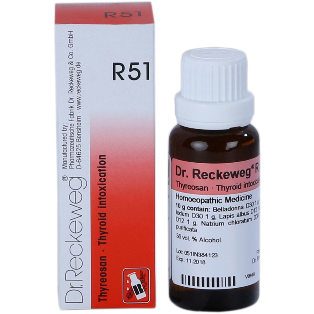 Dr. Reckeweg R51 Thyreosan 22ml Dr. Reckeweg R51 Thyreosan 22ml