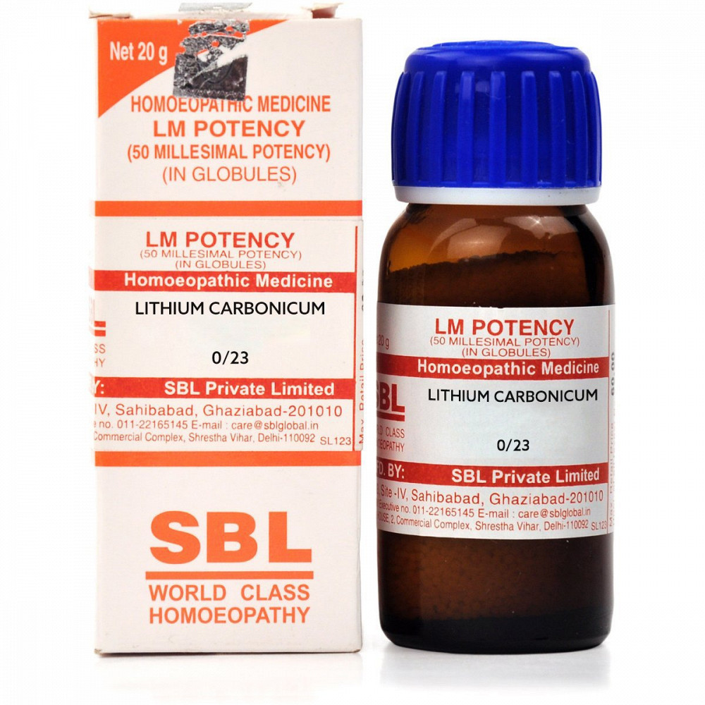 SBL Lithium Carbonicum LM 0/23 20g SBL Lithium Carbonicum LM 0/23 20g
