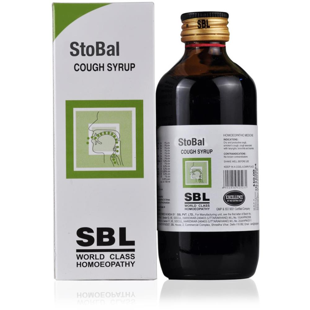 SBL Stobal Syrup 180ml SBL Stobal Syrup 180ml