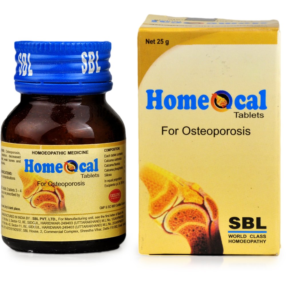 SBL Homeocal Tabs 25g SBL Homeocal Tabs 25g