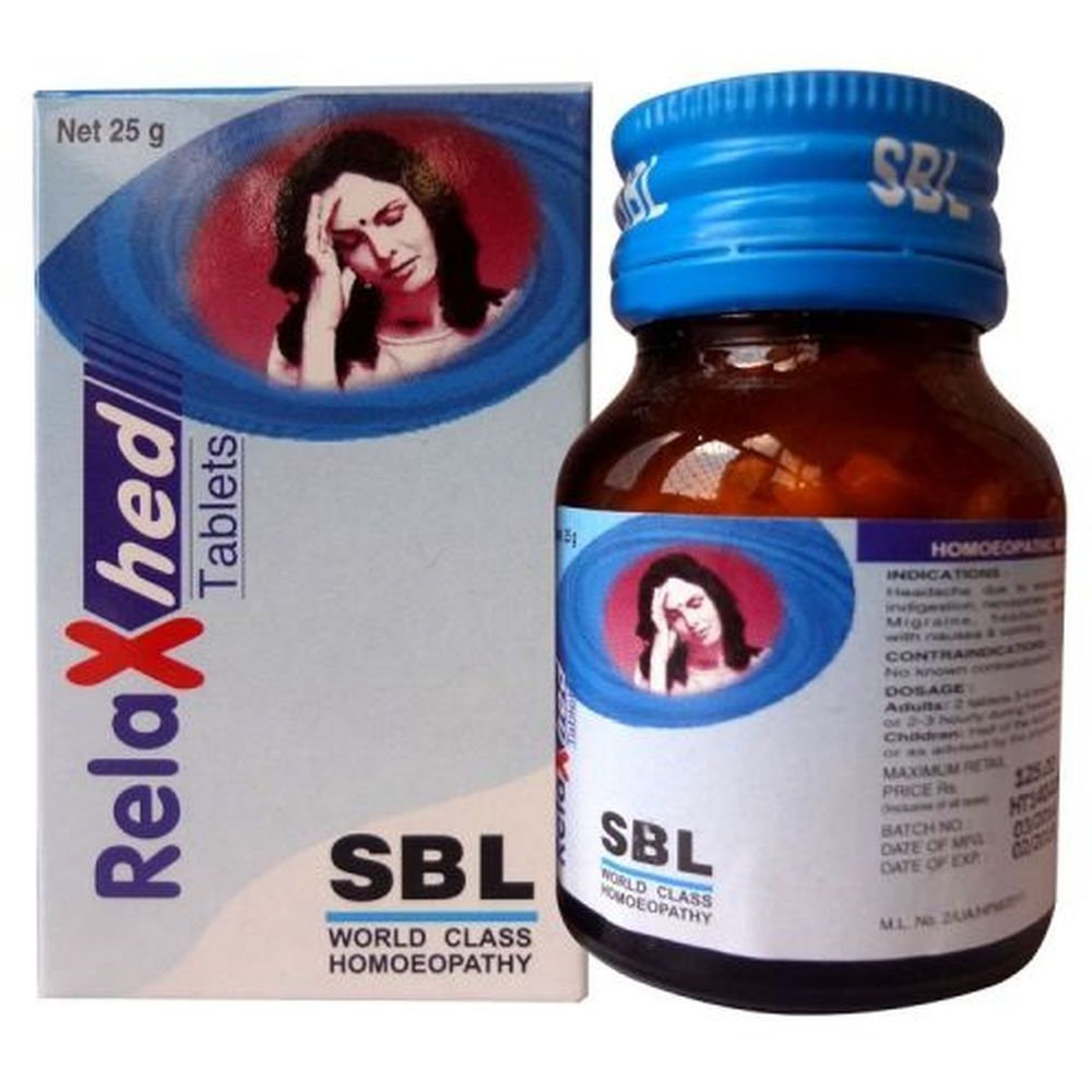 SBL Relaxhed Tabs 25g SBL Relaxhed Tabs 25g