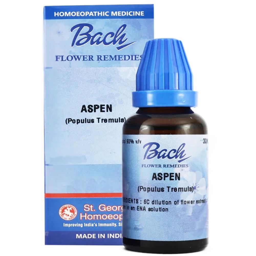 St. George Bach Flower Aspen 30ml St. George Bach Flower Aspen 30ml