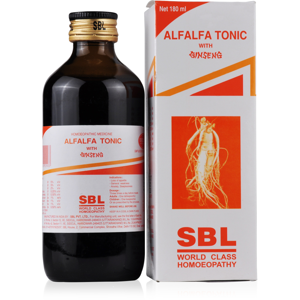 SBL Alfalfa Tonic 180ml SBL Alfalfa Tonic 180ml