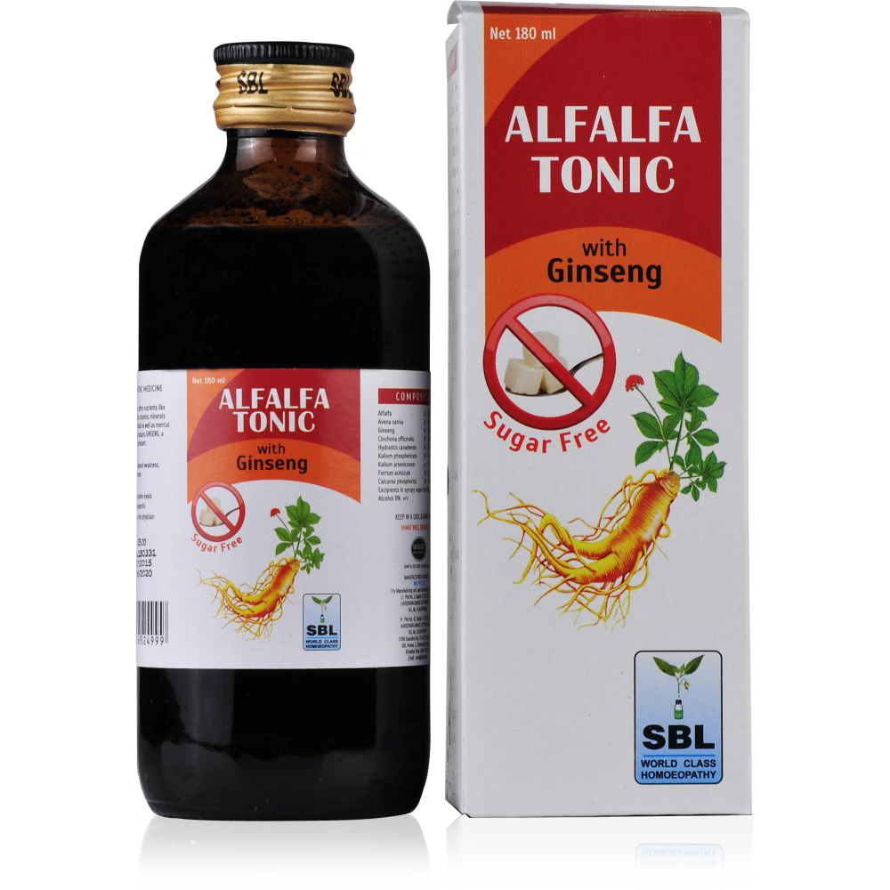 SBL Alfalfa Tonic Sugar Free 180ml SBL Alfalfa Tonic Sugar Free 180ml