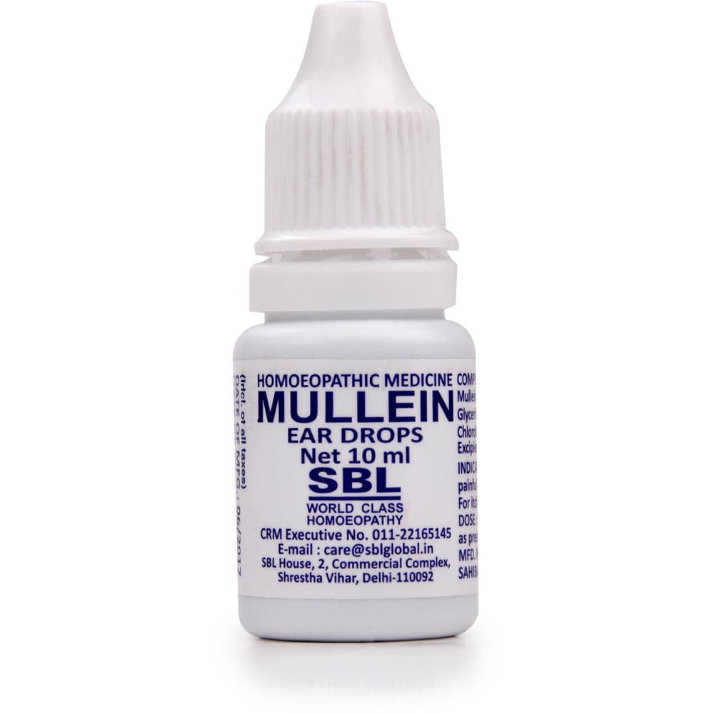 SBL Mullein Ear Drops 10ml SBL Mullein Ear Drops 10ml