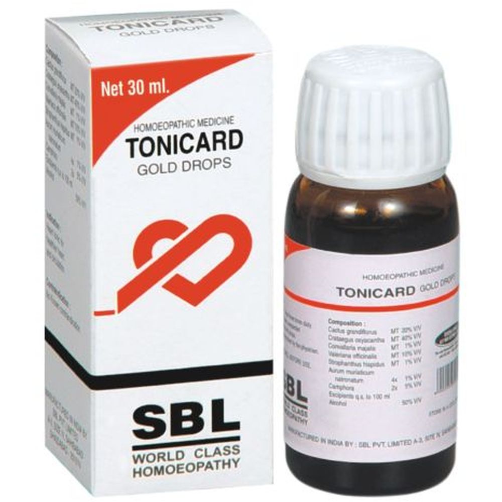 SBL Tonicard Gold Drops 30ml SBL Tonicard Gold Drops 30ml