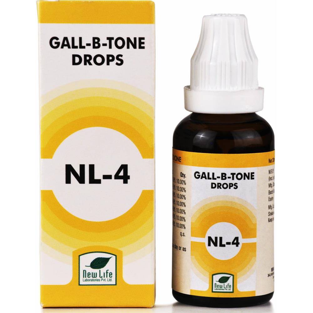 New Life NL-4 Gall B Tone Drops 30ml New Life NL-4 Gall B Tone Drops 30ml