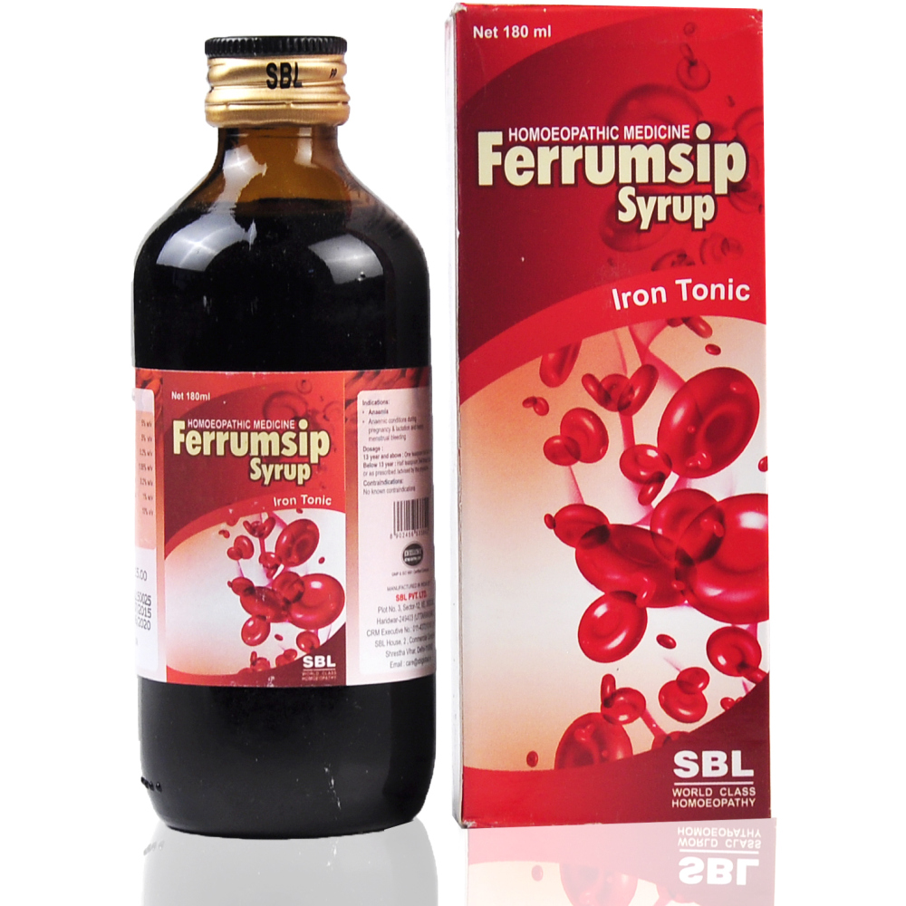 SBL Ferrumsip Syrup 180ml SBL Ferrumsip Syrup 180ml