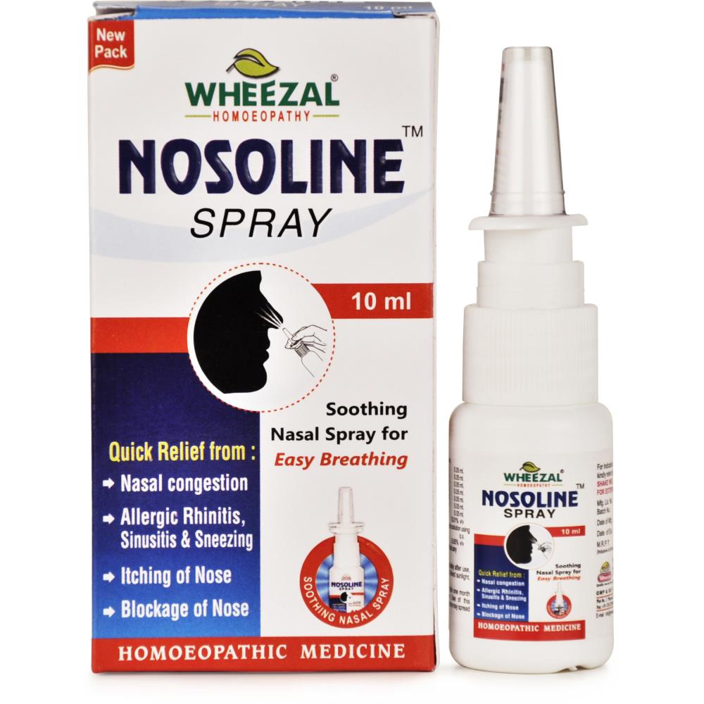 Wheezal Nosolin Spray 10ml Wheezal Nosolin Spray 10ml