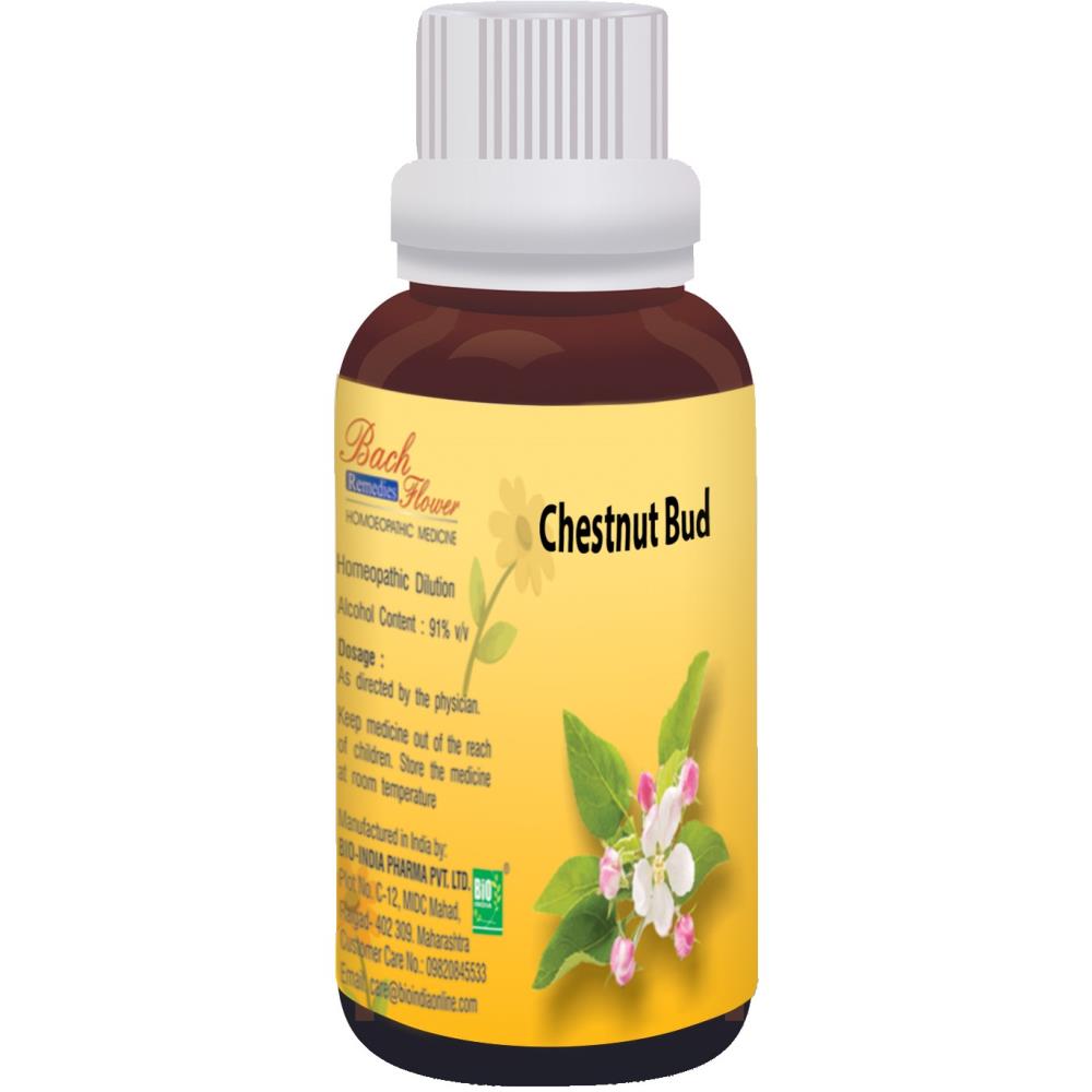 Bio India Bach Flower Chestnut Bud 100ml Bio India Bach Flower Chestnut Bud 100ml
