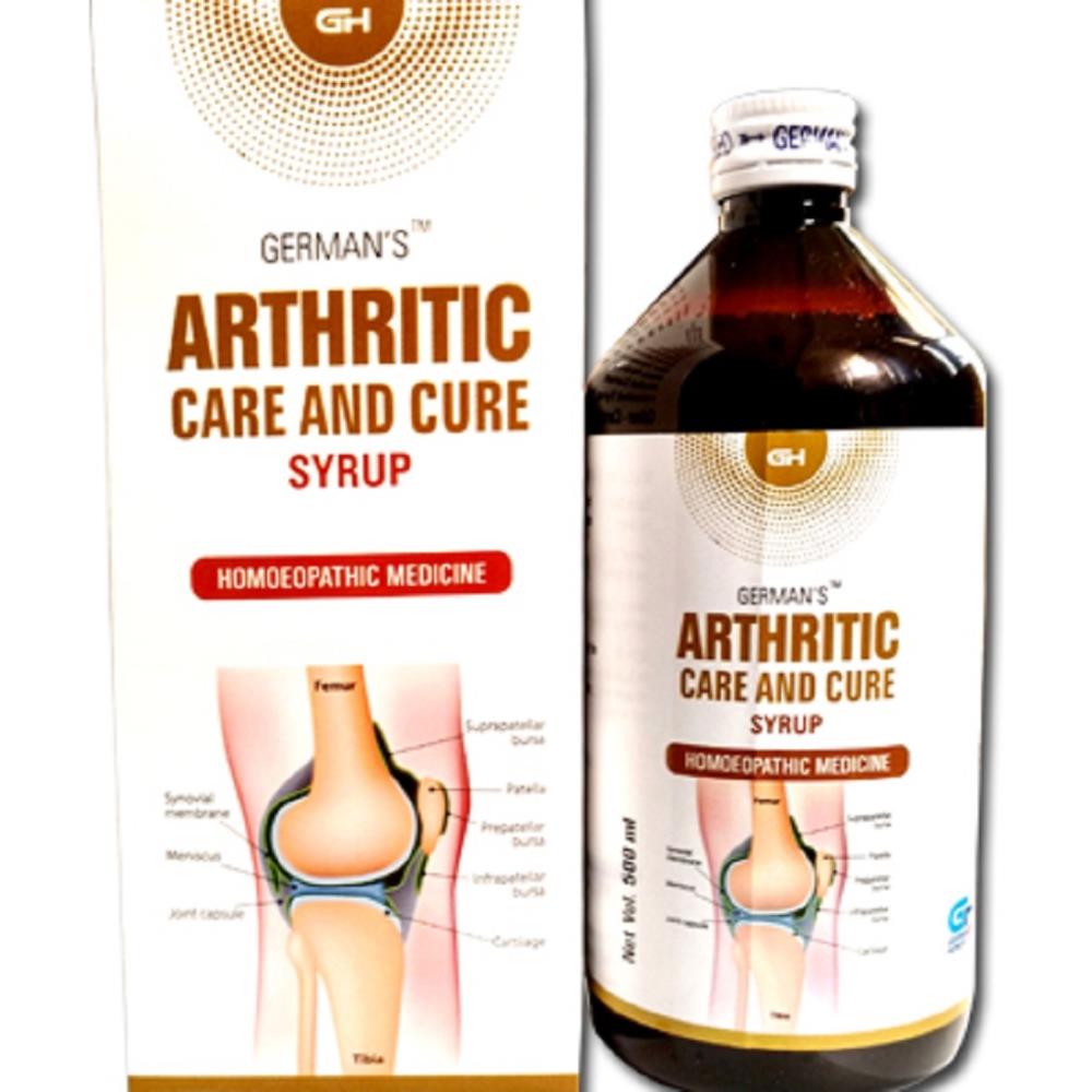 German Homeo Care & Cure Arthritic Syrup 500ml German Homeo Care & Cure Arthritic Syrup 500ml