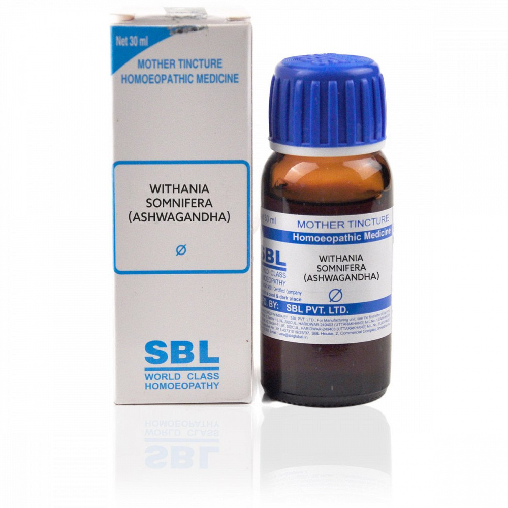 SBL Withania Somnifera Ashwagandha 1X Q 30ml SBL Withania Somnifera Ashwagandha 1X Q 30ml