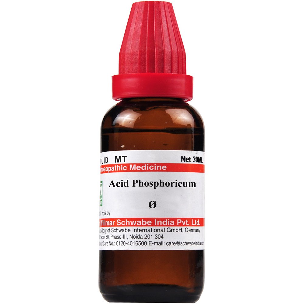 Willmar Schwabe India Acid Phosphoricum 1X Q 30ml Willmar Schwabe India Acid Phosphoricum 1X Q 30ml