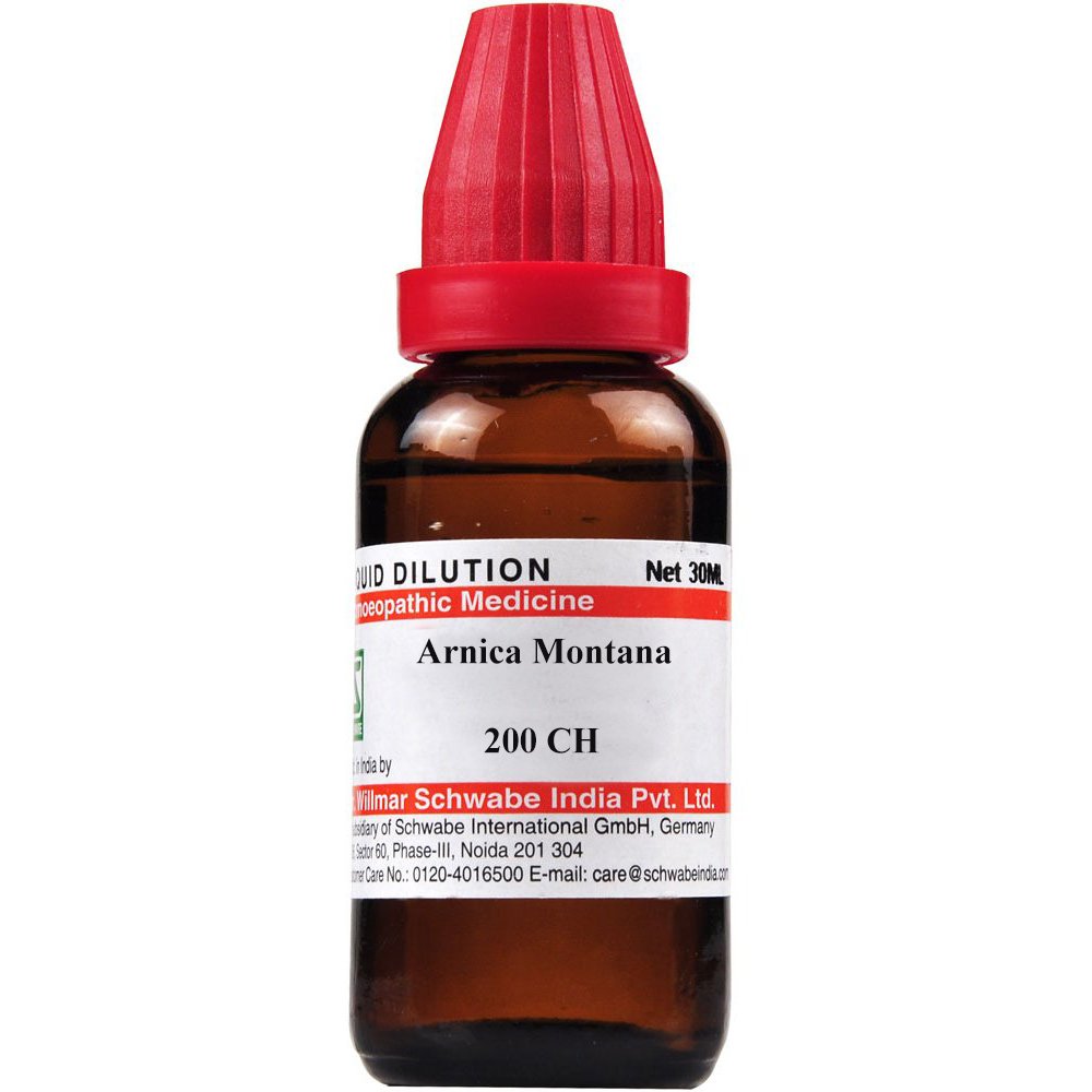 Willmar Schwabe India Arnica Montana 200 CH 30ml Willmar Schwabe India Arnica Montana 200 CH 30ml