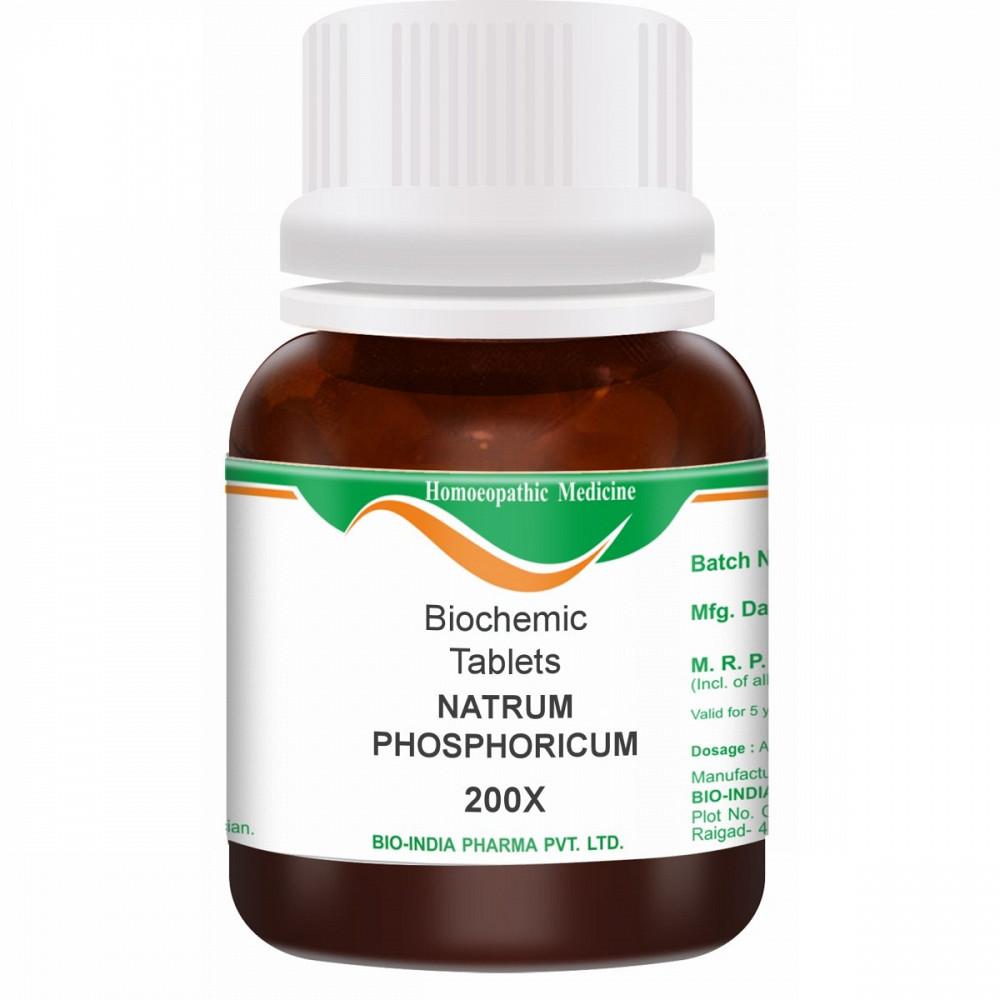 Bio India Natrum Phosphoricum 200X 25g Bio India Natrum Phosphoricum 200X 25g