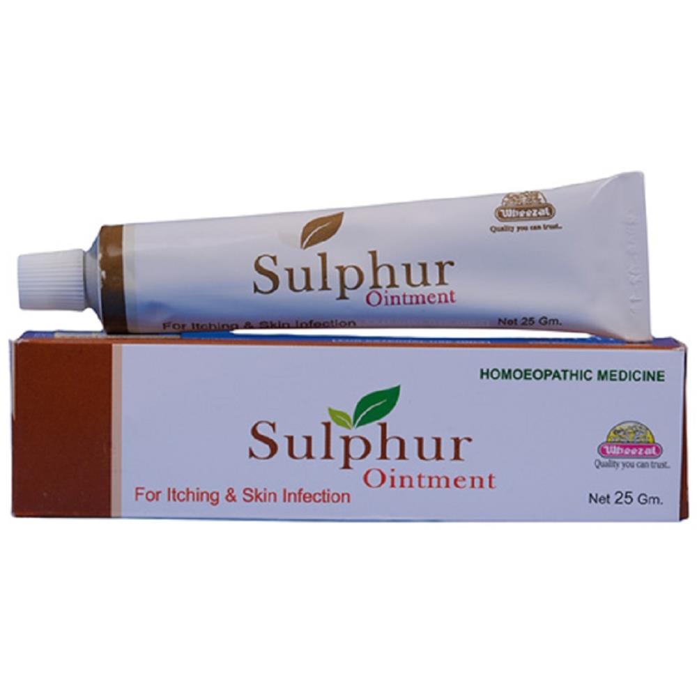 Wheezal Sulphur Ointment 25g Wheezal Sulphur Ointment 25g