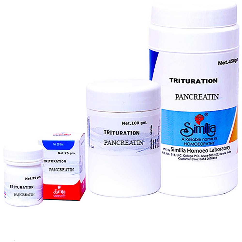 Similia India Pancreatin 3X 25g Similia India Pancreatin 3X 25g