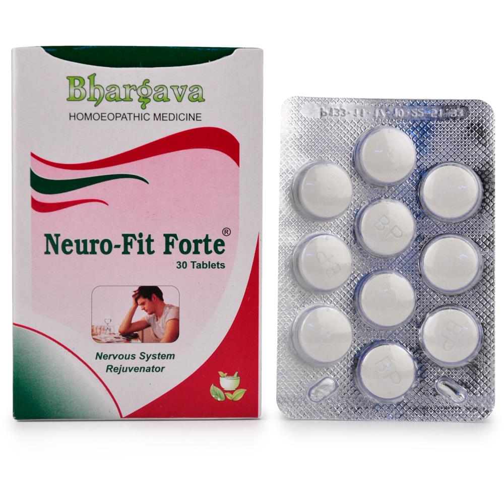 Dr. Bhargava Neuro Fit Forte Tablets 30tab Dr. Bhargava Neuro Fit Forte Tablets 30tab
