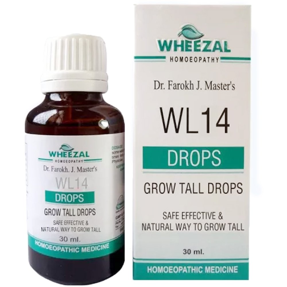 Wheezal WL-14 Grow Tall Drops 30ml Wheezal WL-14 Grow Tall Drops 30ml