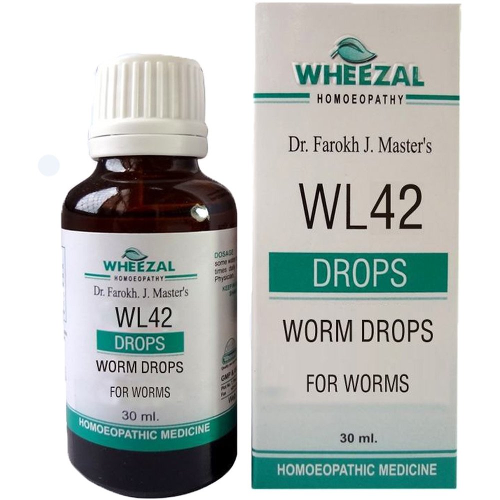 Wheezal WL-42 Worms Drops 30ml Wheezal WL-42 Worms Drops 30ml