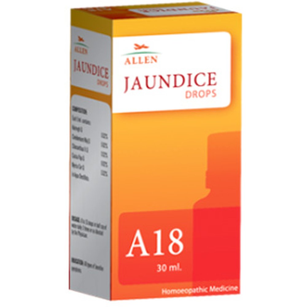 Allen A18 Jaundice Drops 30ml Allen A18 Jaundice Drops 30ml