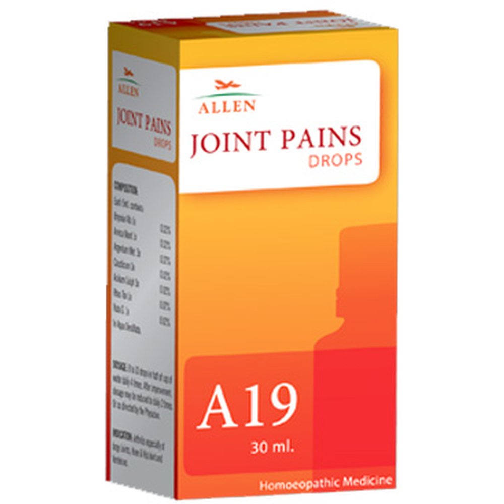 Allen A19 Joint Pains Drops 30ml Allen A19 Joint Pains Drops 30ml