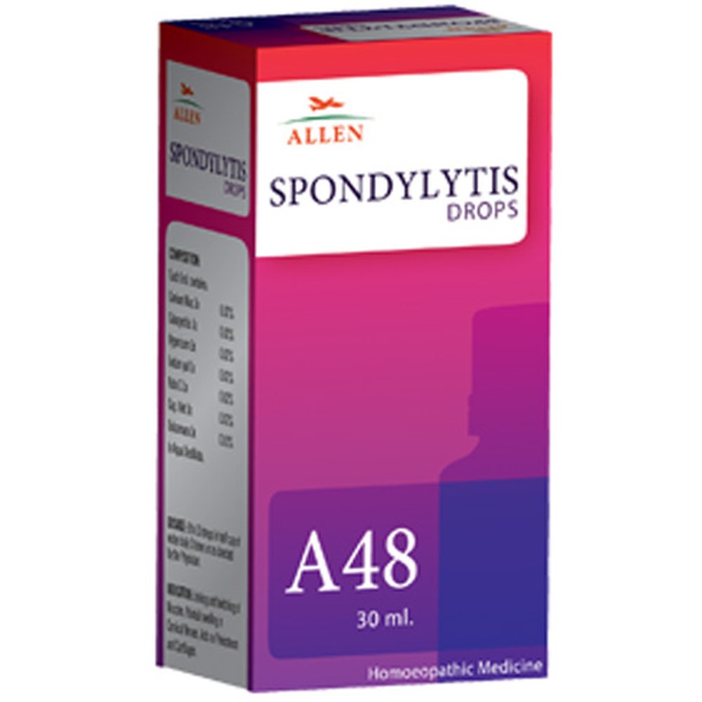 Allen A48 Spondilitis Drops 30ml Allen A48 Spondilitis Drops 30ml