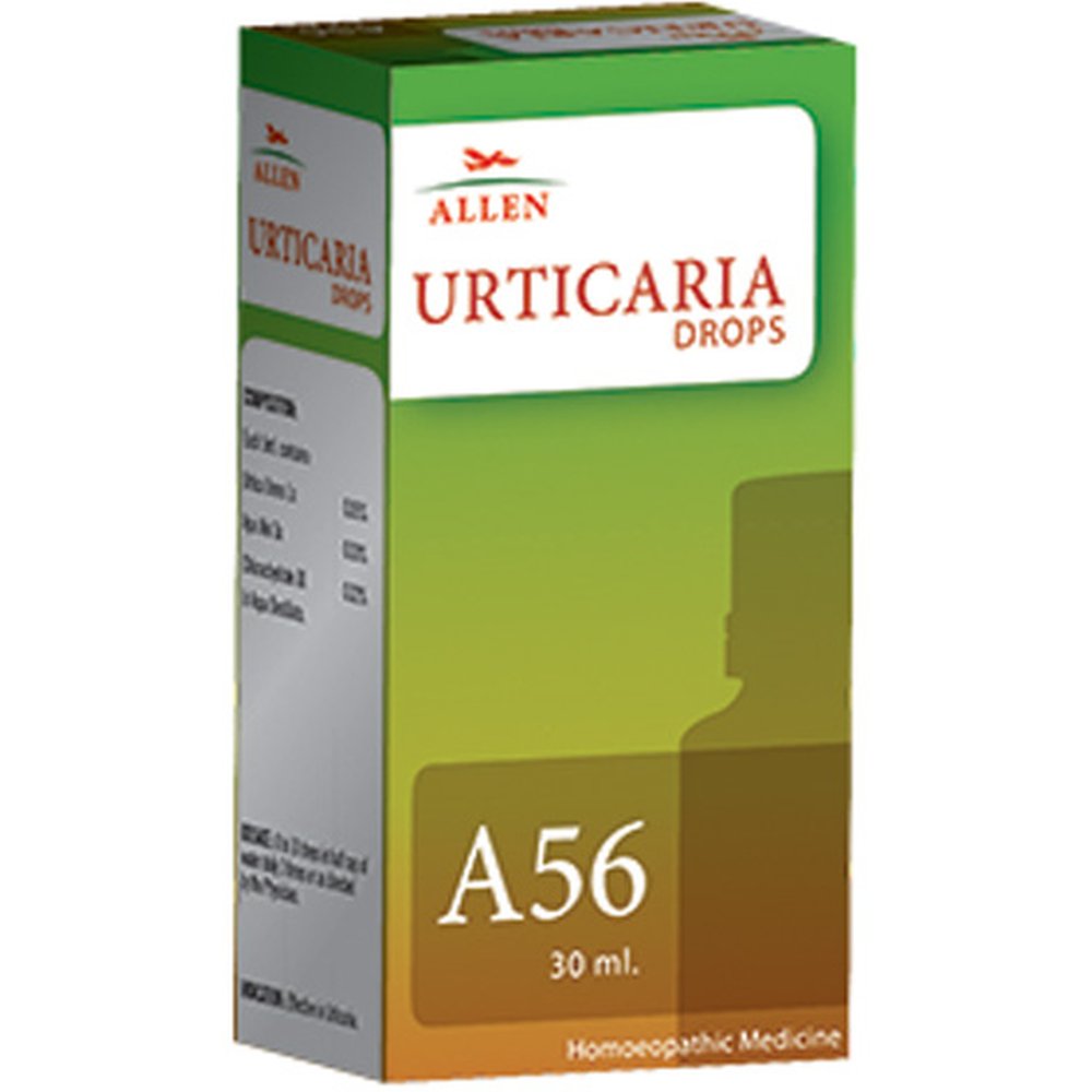 Allen A56 Urticaria Drops 30ml Allen A56 Urticaria Drops 30ml