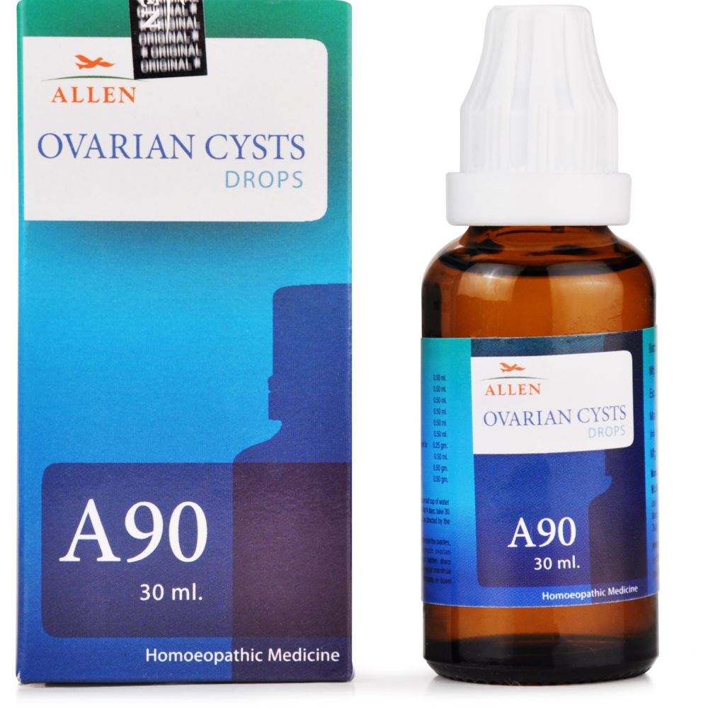 Allen A90 Ovarian Cysts Drops 30ml Allen A90 Ovarian Cysts Drops 30ml