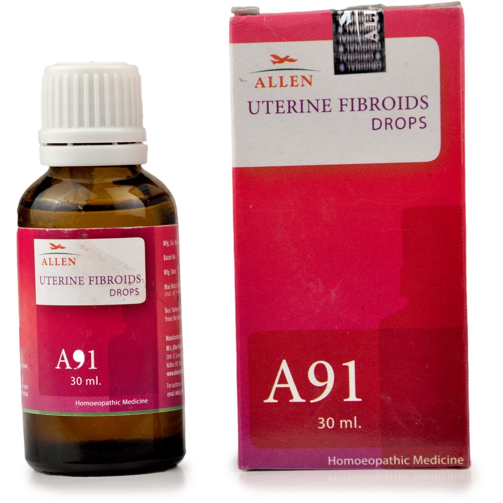 Allen A91 Uterine Fibroids Drops 30ml Allen A91 Uterine Fibroids Drops 30ml