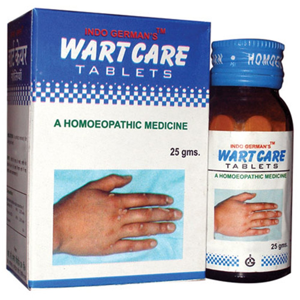 Indo German Wart Care Tablets 25g Indo German Wart Care Tablets 25g