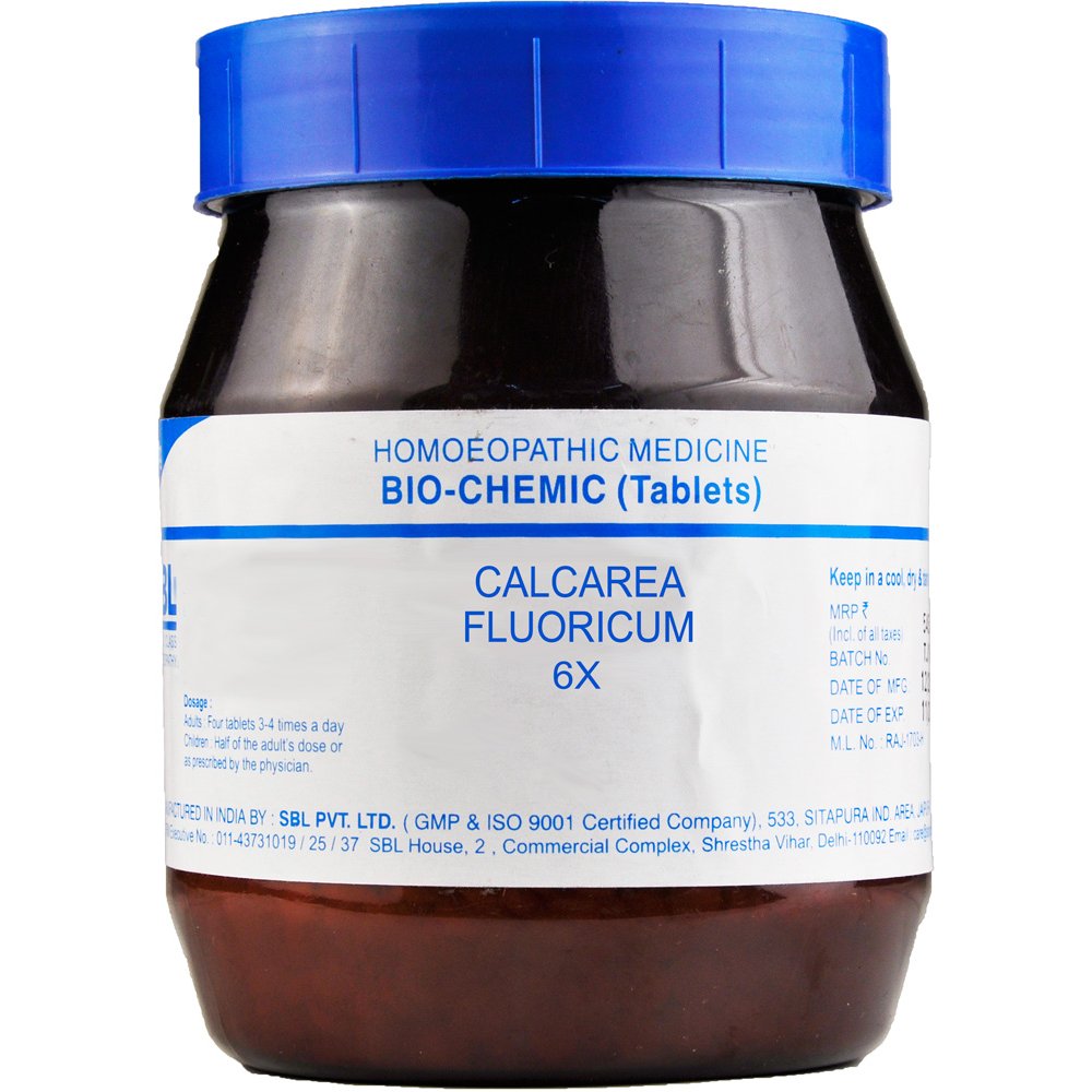 SBL Calcarea Fluoricum 6X 450g SBL Calcarea Fluoricum 6X 450g