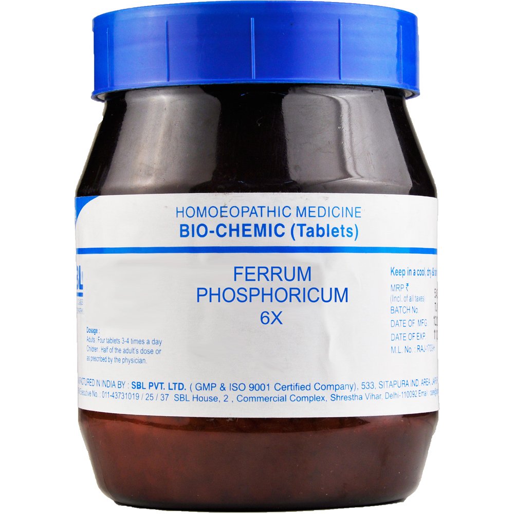 SBL Ferrum Phosphoricum 6X 450g SBL Ferrum Phosphoricum 6X 450g